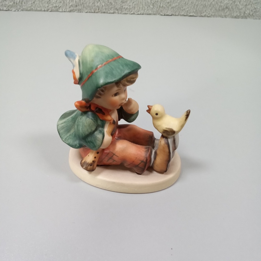 Goebel Hummel Singing Lesson 63 Figurine TMK-2 Full Bee West Germany 3 Inch